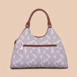 Konkona Statement Satchel Bag - Aravalli Abstract - Image 4