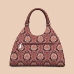Konkona Statement Satchel Bag - Jodhpur Damask - Image 4