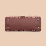 Konkona Statement Satchel Bag - Jodhpur Damask - Image 9