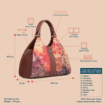 Konkona Statement Satchel Bag - FloLov - Image 5
