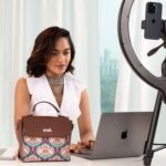 Kovil Blue Statement Sling Bag - Image 2