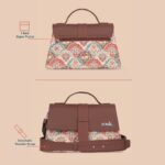 Kriti Sanon - Mughal Art Multicolor Iconic Evening Satchel - Image 3