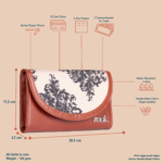 Mughal Motif Kyra Flap Wallet - Image 5