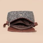 Lattice Lace Flap Sling Bag - Image 6