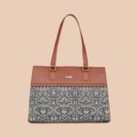 Lattice Lace Statement Business Bag - Image 3