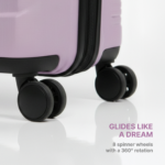 Lilac Aira Trolley Bag Combo (Cabin & Large) - Image 9
