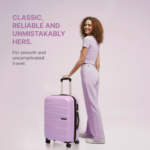 Lilac Aira Trolley Bag Combo (Cabin & Large) - Image 5