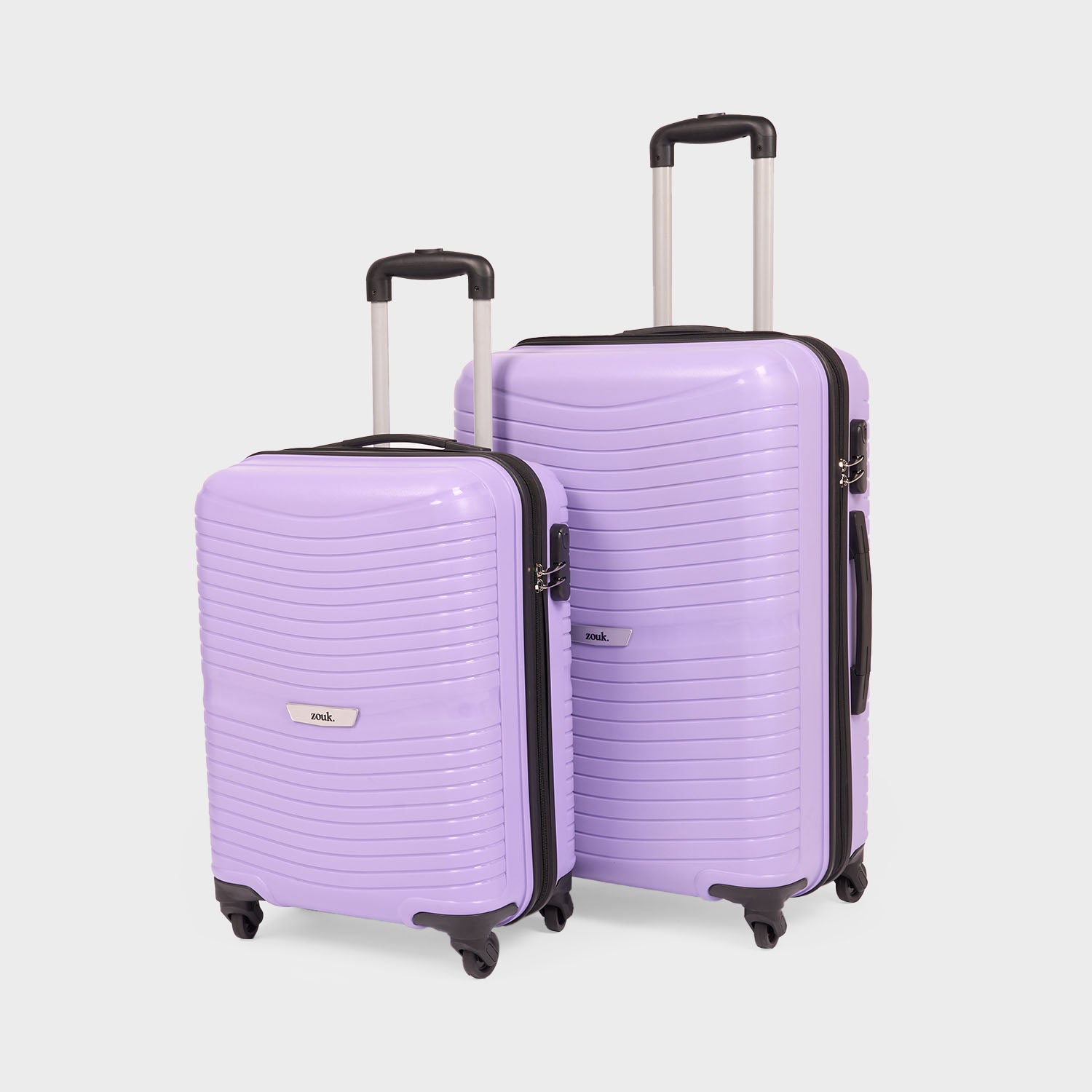 LilacZoyaTrolleyBag_7fb9b457-be5c-49ed-857c-a4bfcee5b6a8.jpg Lilac Zoya Trolley Bag Combo (Cabin & Medium) - Image 1