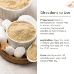 Natural Multani Mitti Powder – Deep Cleansing Clay for Skin & Scalp (150 g) - Image 4