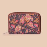Paisley Print Classic Zipper Wallet - Image 4
