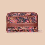 Paisley Print Classic Zipper Wallet - Image 3