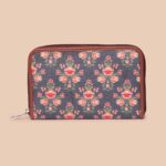 Mughal Garden Print Classic Zipper Wallet - Image 3