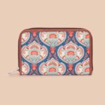 Nawabi Couture & Kovil Blue -  SAK Satchel & Classic Zipper Wallet Combo - Image 7