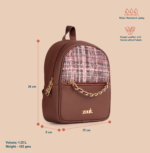 Mayra Mini-Daypack - Cashmere Noir (Pink) - Image 4