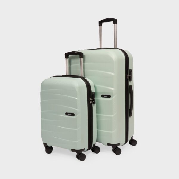 Mint Aira Trolley Bag Combo (Cabin & Large)