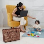 Jodhpur Damask Diaper Bag