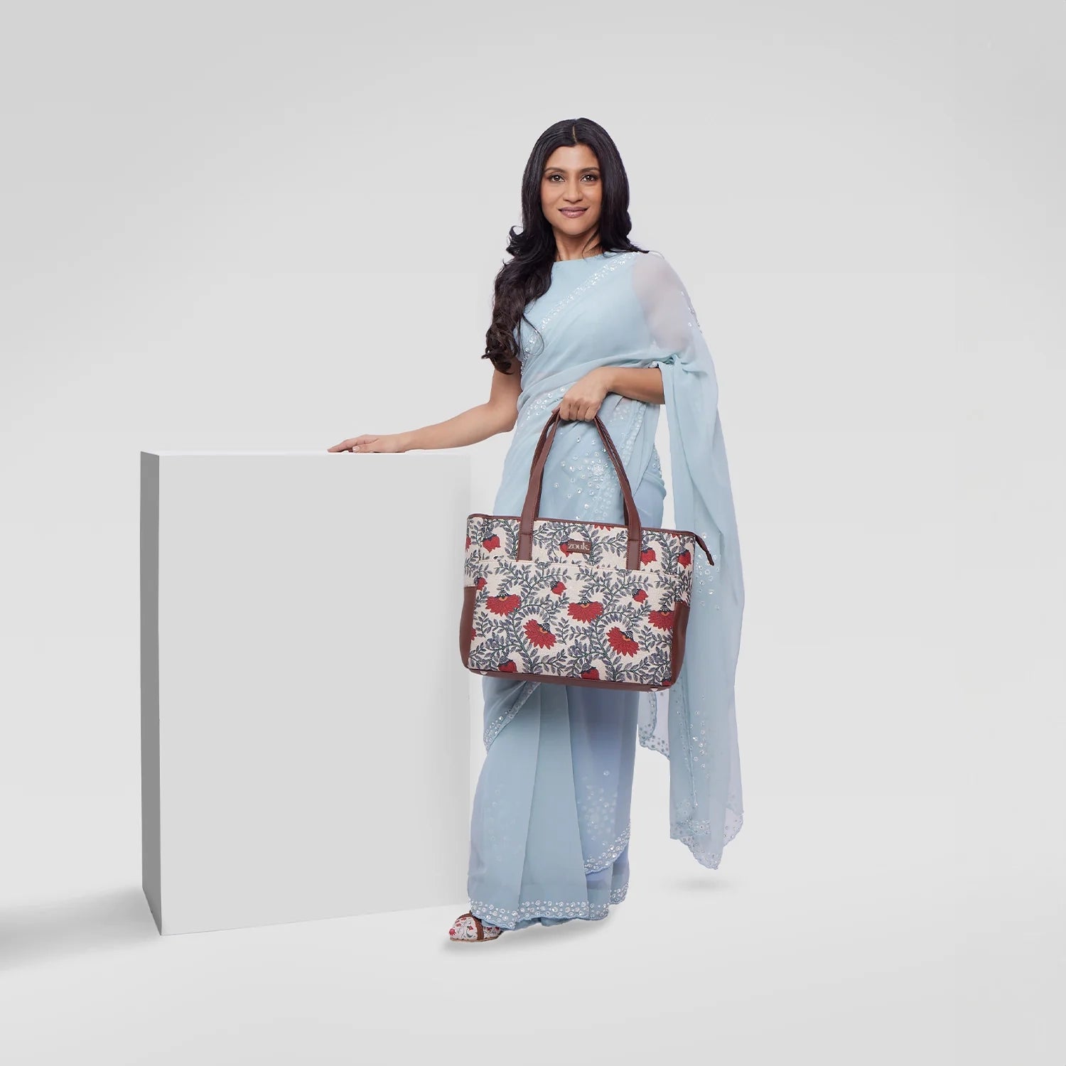 Mother_s_Bag_3_6dc73614-faf1-4712-8e44-0dbfd6162fec.jpg Travel Tote Bag - Nawabi Couture - Image 1