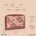 Mughal Art Multicolor Chain Wallet - Image 5