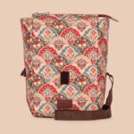 Mughal Art Multicolor Roll Up Lunch Bag - Image 6