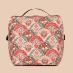 Mughal Art Multicolor Roll Up Lunch Bag - Image 2