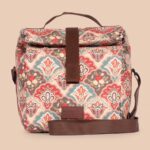 Mughal Art Multicolor Roll Up Lunch Bag