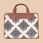 Mughal Motif L-Zippered Laptop Sleeve - Image 6