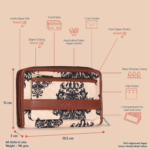 Mughal Motif Classic Zipper Wallet - Image 5