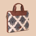 Mughal Motif L-Zippered Laptop Sleeve - Image 7