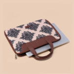Mughal Motif L-Zippered Laptop Sleeve - Image 4
