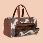 Mughal Motif Weekender Duffle Bag - Image 6