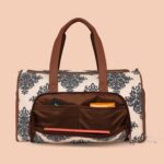 Mughal Motif Weekender Duffle Bag - Image 7