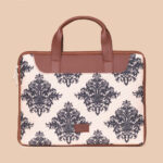 Mughal Motif L-Zippered Laptop Sleeve - Image 2