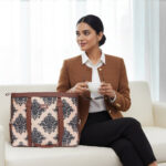 Mughal Motif Women's Office Bag - Image 2