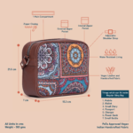 Multicolor Mandala Print Sling Bag - Image 7