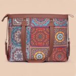 Multicolor Mandala Print - Women's Office Bag & Flap Sling Bag Combo - Image 3