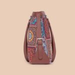 Multicolor Mandala Print - Women's Office Bag & Flap Sling Bag Combo - Image 4