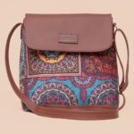 Multicolor Mandala Print - Women's Office Bag & Flap Sling Bag Combo - Image 6