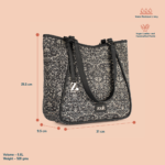 Rhea Kapoor Naisha Tote Bag - Lattice Lace - Image 4