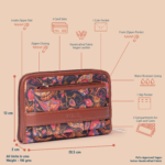 Paisley Print Classic Zipper Wallet - Image 5