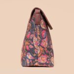 Jodhpur Damask & Paisley Print - Luna Handbag & Flap Sling Bag Combo - Image 8
