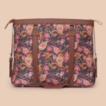Paisley Print Women's Office Bag - Image 3