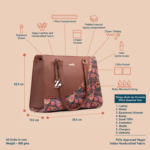 Paisley Print Office Essential Bag - Image 5