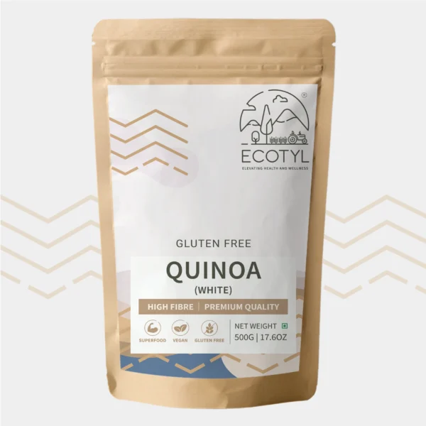 Ecotyl Organic White Quinoa – Gluten‑Free Superfood Grain (500 g)