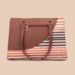 Qutub Stripes Office Essential  Bag - Image 4