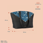 Rhea Kapoor Tote Bag - Lakshadweep Azure - Image 5