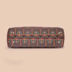 Royal Indian Peacock Motif Statement Office Bag - Image 9