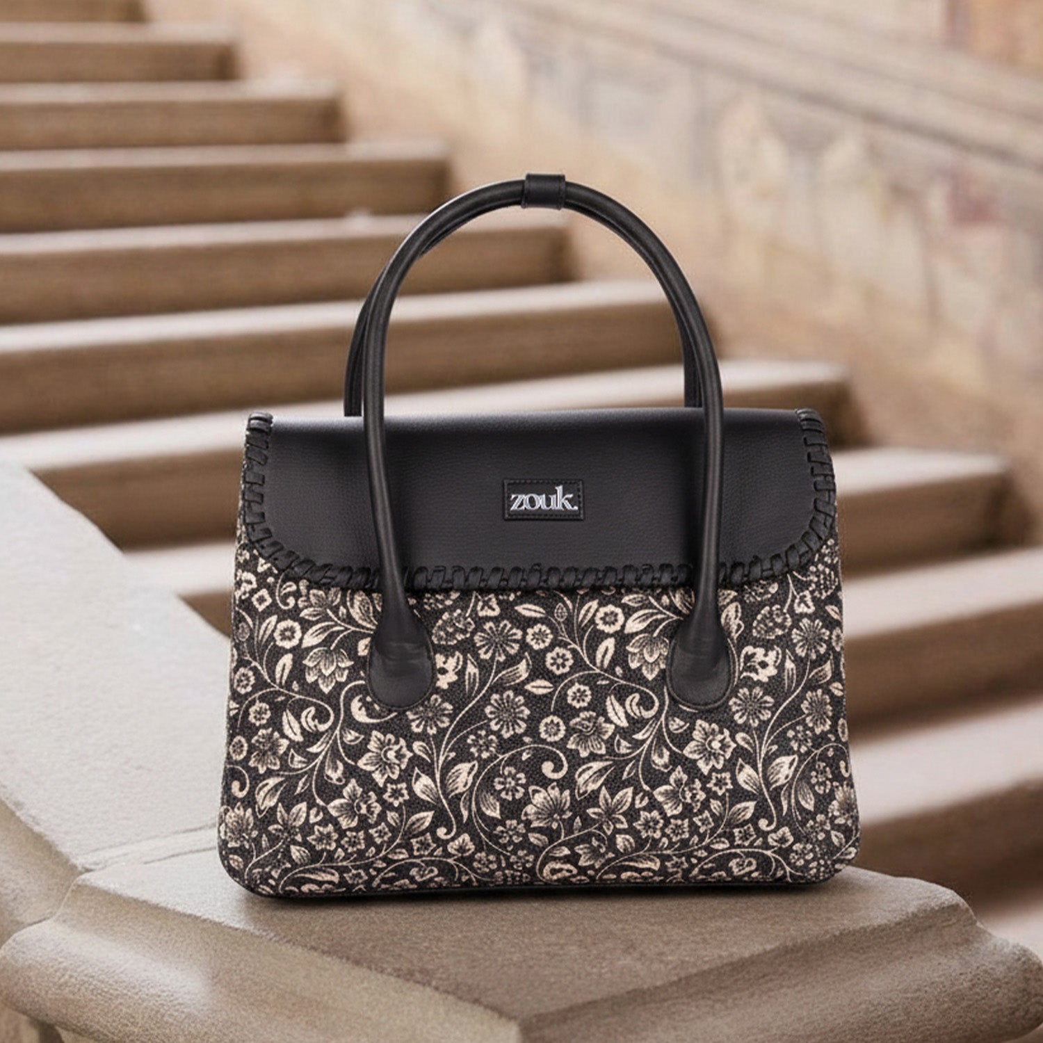 SAK_Satchel_-_FloMotif_1_5c92a10f-0f09-4a40-8610-b62fb0ff724d.jpg ZIP-SAK Satchel - FloMotif - Image 1