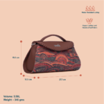 Saisha Sling Bag - Pithora Artistry - Image 5