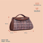 Saisha Sling Bag - Cashmere Noir (Copper) - Image 4