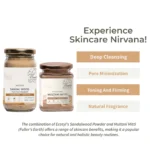 Organic Skin Care Combo – Sandalwood Powder & Multani Mitti for Clear Skin - Image 3